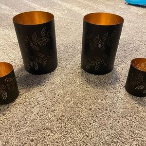 Crate And Barrel Candel Holders